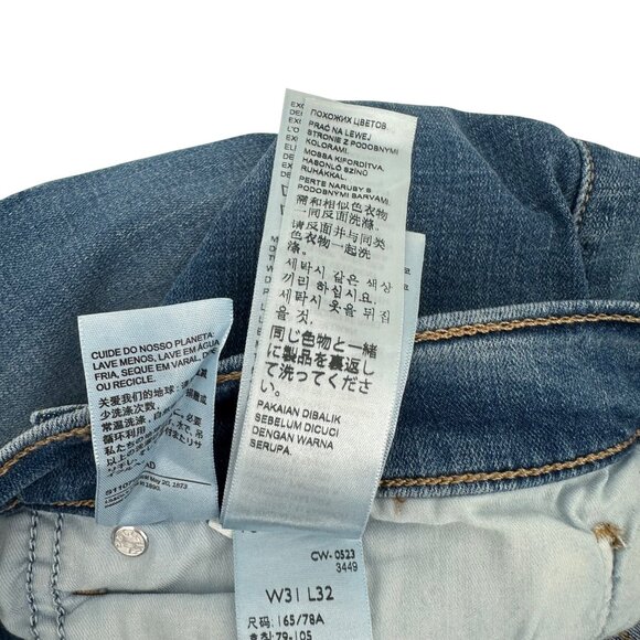 NWT Levis Womens 314 Shaping Straight Tummy Slimming Stellar Stretch Jeans 31 - Picture 15 of 16